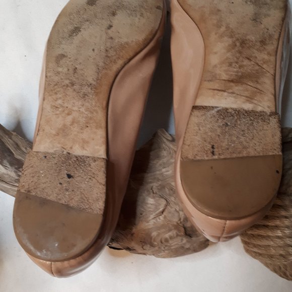 Mr. Seymour | Nude Patent Leather | Ballerina Flat - Picture 7 of 8